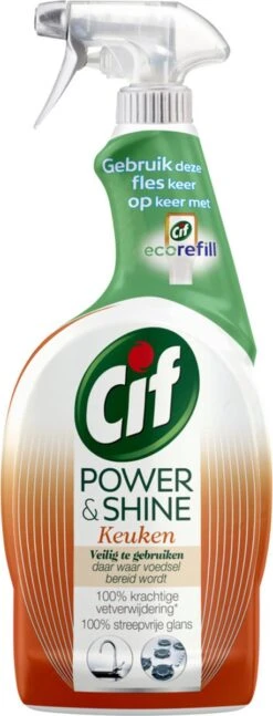 Cif CleanBoost Power & Shine Keuken Spray - 6 X 750 Ml - Voordeelverpakking -Lifestyle-Productwinkel 458x1200 2