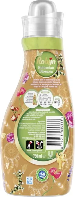 Robijn Collections Bohemian Blossom Wasverzachter - 8 X 30 Wasbeurten - Voordeelverpakking -Lifestyle-Productwinkel 460x1200
