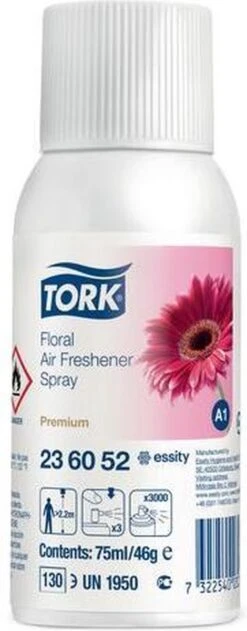 Tork Navulling Voor Luchtverfrisser Bloemen Systeem A1 Flacon Van 75 Ml -Lifestyle-Productwinkel 470x1200