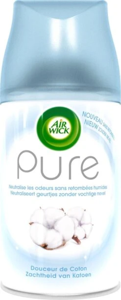 Air Wick Freshmatic Automatische Spray Luchtverfrisser - Pure Zachtheid Van Katoen Navulling - 3 Stuks - Voordeelverpakking -Lifestyle-Productwinkel 484x1200 4