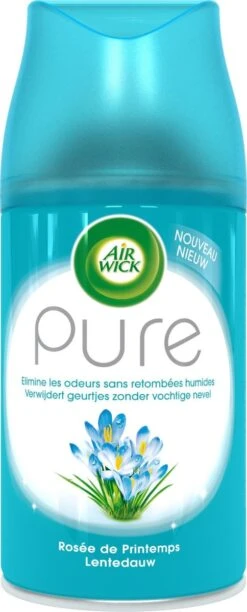 Air Wick Freshmatic Automatische Spray - Luchtverfrisser - Pure Lentedauw Navulling - 3 Stuks -Lifestyle-Productwinkel 484x1200 5