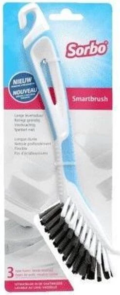 Set Van 2 Sorbo Smartbrush Afwasborstels Blauw/wit - Afwassen Afwasborstel - Huishoudelijke Keukenaccessoires -Lifestyle-Productwinkel 490x1200