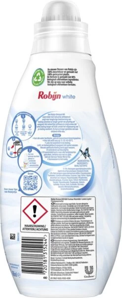 Robijn Klein & Krachtig Classics Stralend Wit Vloeibaar Wasmiddel - 8 X 19 Wasbeurten - Voordeelverpakking -Lifestyle-Productwinkel 494x1200 5