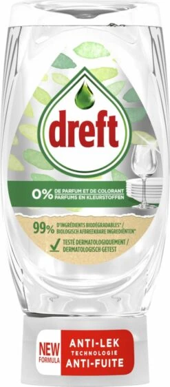 Dreft Afwasmiddel Pure & Clean - 8 X 370 Ml - Voordeelverpakking -Lifestyle-Productwinkel 527x1200