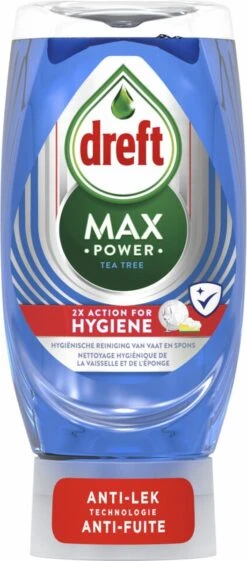 8x Dreft Max Power Afwasmiddel Extra Hygiëne 370 Ml -Lifestyle-Productwinkel 528x1200 2