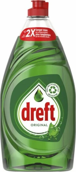 Dreft Platinum Quickwash Original - Vloeibaar Afwasmiddel - Tot 3x Sneller Schoonmaken Van Het Vet - Voordeelverpakking 8 X 780ml -Lifestyle-Productwinkel 529x1200 1