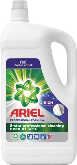 Ariel - Proffesional - Vloeibaar Wasmiddel - Regular - 100 Wasbeurten - 5L - -Lifestyle-Productwinkel 562x1200