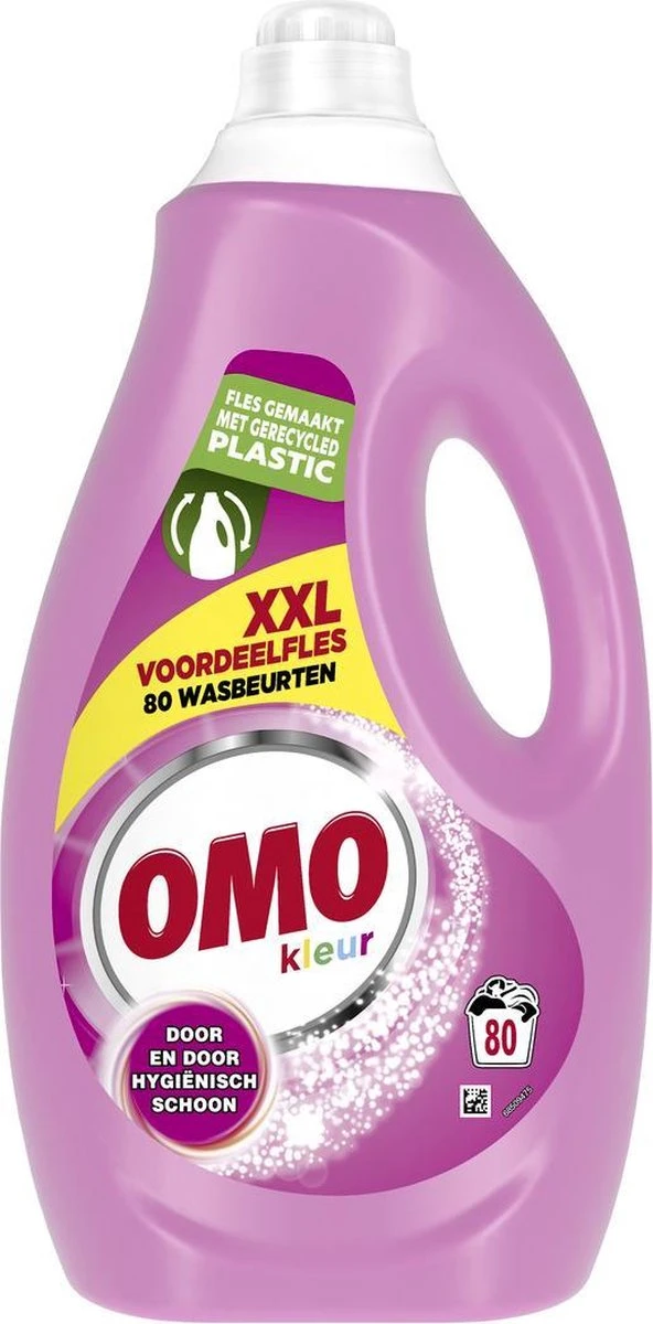 Omo Kleur Vloeibaar Wasmiddel - 80 Wasbeurten - Voordeelverpakking 5 Omo Kleur Vloeibaar Wasmiddel - 80 Wasbeurten - Voordeelverpakking - Afbeelding 3