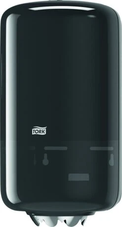 Tork Mini Centerfeed Poetspapier Dispenser Kunststof Zwart M1 -Lifestyle-Productwinkel 644x1200 1