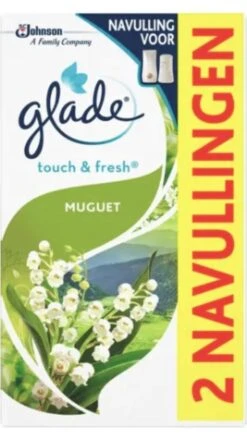 Glade By Brise Touch & Fresh Muguet Navulling - 2 Stuks -Lifestyle-Productwinkel 682x1200