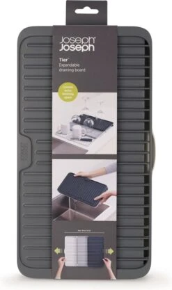 Joseph Joseph - Tier - Afdruipmat - Uitschuifbaar - Grijs 19 Joseph Joseph - Tier - Afdruipmat - Uitschuifbaar - Grijs -Lifestyle-Productwinkel 711x1200