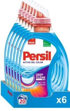 Persil® Persil Active Gel Color - Vloeibaar Wasmiddel - Voordeelverpakking - 6 X 20 Wasbeurten -Lifestyle-Productwinkel 761x1200
