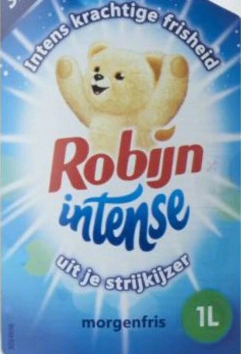 3x Robijn Strijkwater Vaporesse Morgenfris 1 Liter 4 3x Robijn Strijkwater Vaporesse Morgenfris 1 Liter - Afbeelding 2