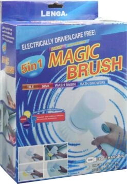 Lenga Elektrische Schoonmaakborstel - 5 In 1 Borstel - Oplaadbaar - Wasborstel - Schoonmaakmiddelen - Schrobborstels -Lifestyle-Productwinkel 825x1200