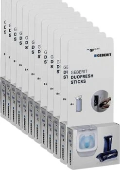 Geberit DuoFresh Sticks - 96 Stuks - Voordeelverpakking - Toilet/WC Blokjes Inbouwreservoir -Lifestyle-Productwinkel 850x1200