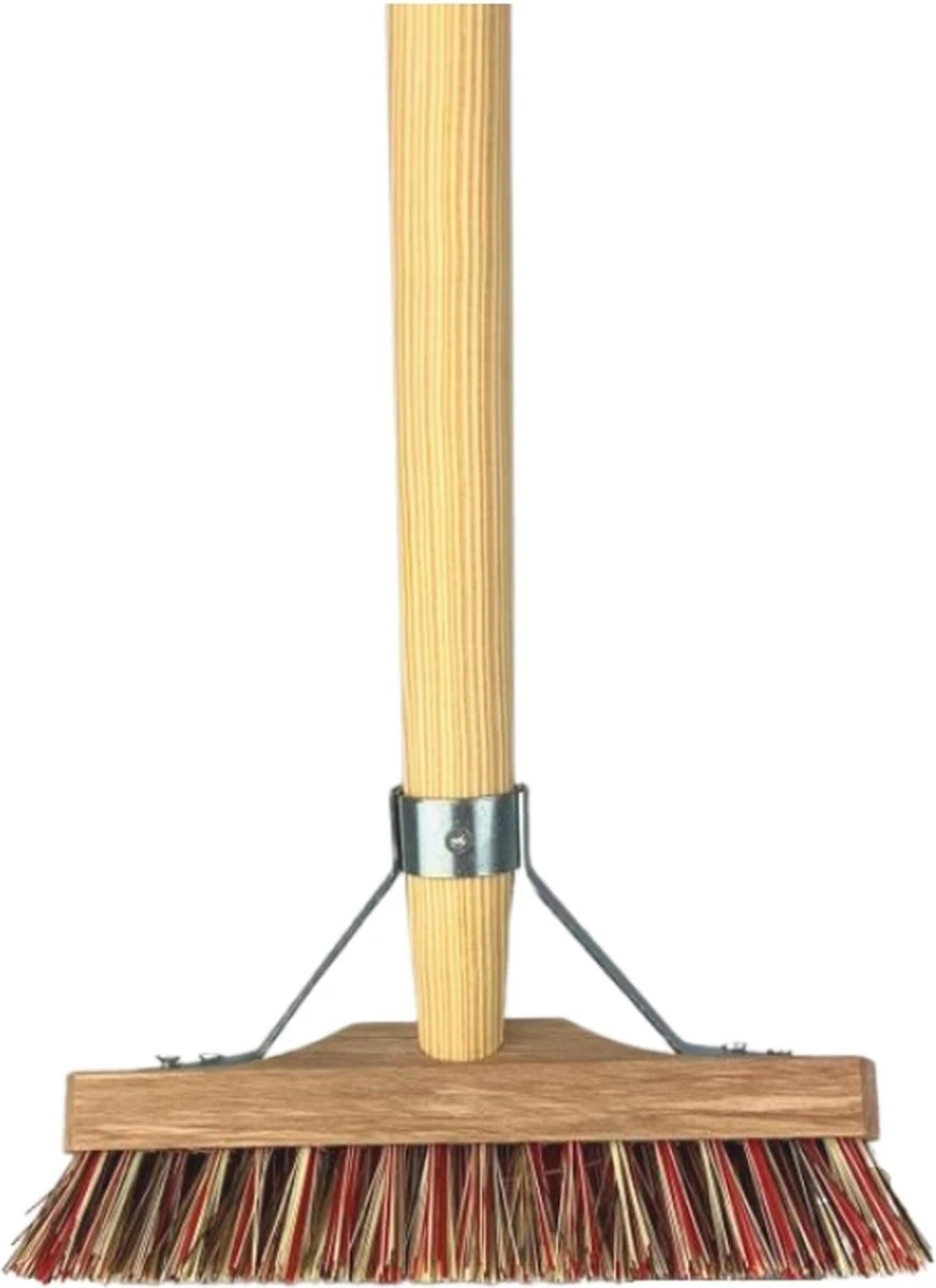 Synx Tools Luiwagen Union Mix Nylon Extra Hard 22cm - Tegel Bezem Schrobber- Bezemsteel - Schoonmaakbezem - Schrobborstels - Bezems Met Steel 150 Cm 4 Synx Tools Luiwagen Union Mix Nylon Extra Hard 22cm - Tegel Bezem Schrobber- Bezemsteel - Schoonmaakbezem - Schrobborstels - Bezems Met Steel 150 Cm - Afbeelding 2