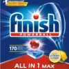 Finish All In 1 Max Citroen - Vaatwastabletten - 170 Tabs - Voordeelpak 1 Finish All In 1 Max Citroen - Vaatwastabletten - 170 Tabs - Voordeelpak -Lifestyle-Productwinkel 886x1200 3