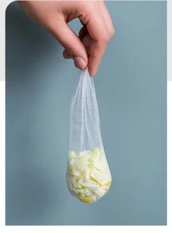 Merkloos Gootsteen Organizer - Gootsteen Afval Netje - Gootsteenontstopper -Gootsteen Zeef Netto- Sink Filter Rack Anti-Blokkeren Wegwerp-Fijne Mesh Filter Aanrecht Zeef Mesh Tas Voor Keuken- Spoelbak - Incl. 50 Netjes -Lifestyle-Productwinkel 886x1200 4