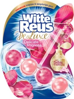 Witte Reus DeLuxe Toiletblok - Delicate Magnolia - WC Blokjes Voordeelverpakking - 10 Stuks -Lifestyle-Productwinkel 895x1200 1