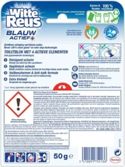 Witte Reus Blauw Actief Toiletblok - Hygiene - WC Blokjes Voordeelverpakking - 10 Stuks 23 Witte Reus Blauw Actief Toiletblok - Hygiene - WC Blokjes Voordeelverpakking - 10 Stuks -Lifestyle-Productwinkel 900x1200 8