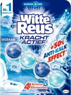 Witte Reus Kracht Actief Toiletblok - Oceaan - WC Blokjes Voordeelverpakking - 10 Stuks -Lifestyle-Productwinkel 903x1200