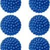 Roegaarden Drogerballen - Wasbollen - 6 Stuks - Siliconen - Sneller Droog - Anti-kreuk 2 Roegaarden Drogerballen - Wasbollen - 6 Stuks - Siliconen - Sneller Droog - Anti-kreuk -Lifestyle-Productwinkel 909x1200