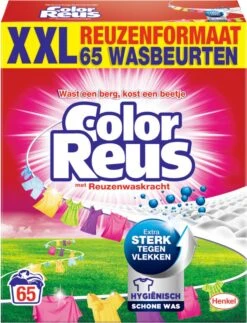 Color Reus Waspoeder Wasmiddel - Witte Reus - Voordeelverpakking - 65 Wasbeurten -Lifestyle-Productwinkel 917x1200