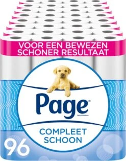 Nieuwe Producten 5 Page Toiletpapier - 96 Rollen - Compleet Schoon Wc Papier - Met Een Vleugje Katoen