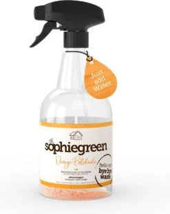 SophieGreen Full House Pakket: Allesreiniger + Keukenreiniger + Badkamerreinger + Sopje Allesreiniger 100g -Lifestyle-Productwinkel 951x1200 2