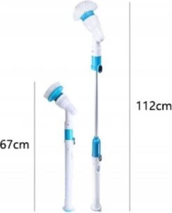 Merkloos Elektrische Schoonmaakborstel - Draadloos - 3 Opzetstukken - Oplaadbaar - Schrobber - Poetsmachine - Schoonmaak Middelen - Schoonmaak Borstel - Schrobborstel - Badkamer / Keuken - Poetsmachine - Polijstmachine - Reinigingsborstel 11 Merkloos Elektrische Schoonmaakborstel - Draadloos - 3 Opzetstukken - Oplaadbaar - Schrobber - Poetsmachine - Schoonmaak Middelen - Schoonmaak Borstel - Schrobborstel - Badkamer / Keuken - Poetsmachine - Polijstmachine - Reinigingsborstel -Lifestyle-Productwinkel 970x1200
