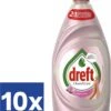 Dreft Clean & Care Afwasmiddel Rose & Satin (Voordeelverpakking) - 10 X 383 Ml -Lifestyle-Productwinkel 989x1200 2